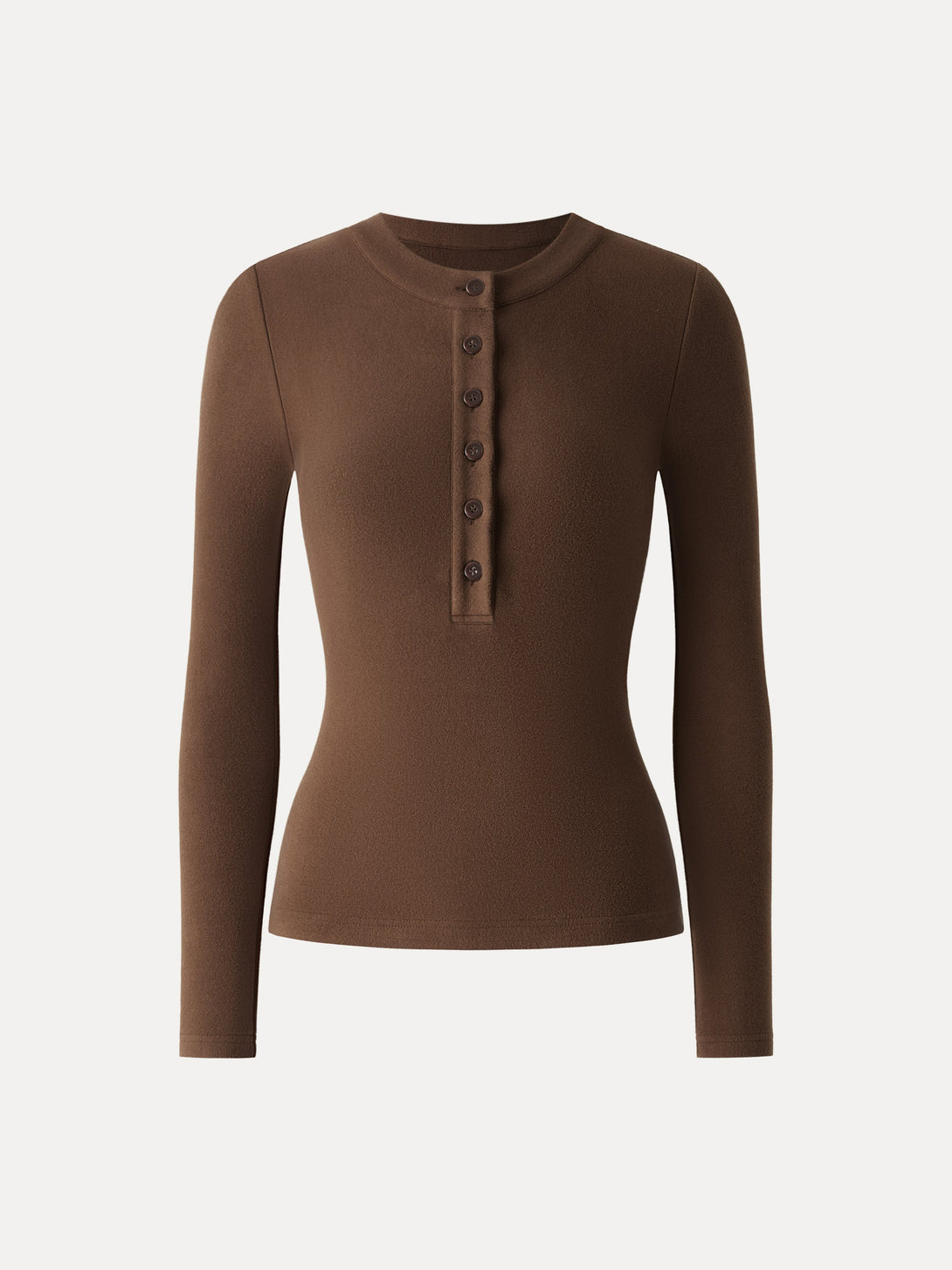 MaxWarm Henley Long Sleeve Top