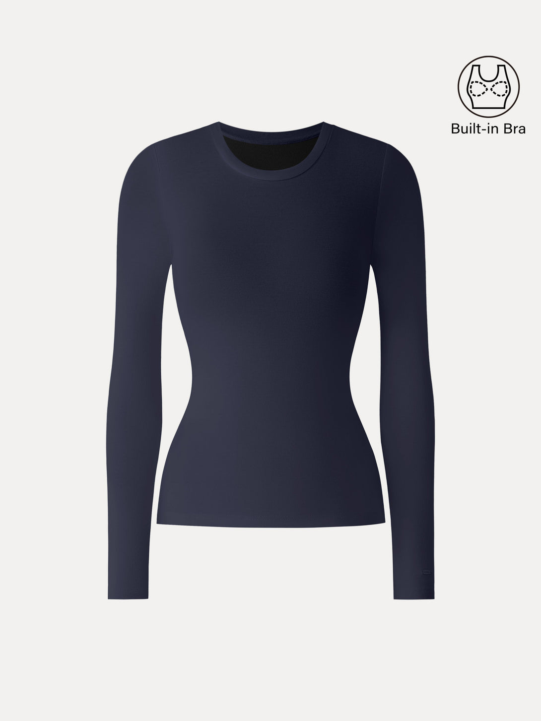 LiteWarm Crewneck Long Sleeve Brami Midnight Navy XS