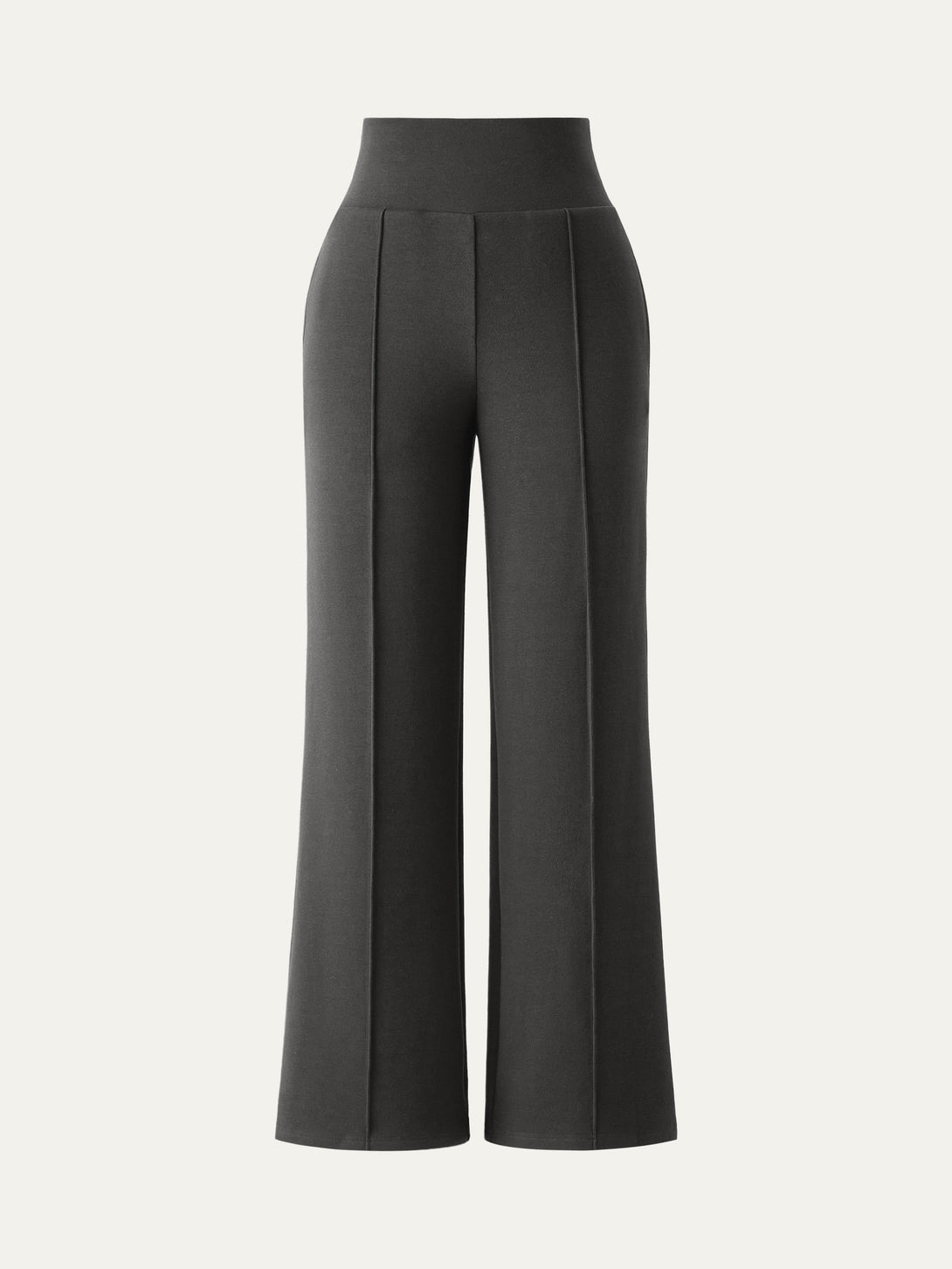 Tummy Warmer Pin-Tuck Pant Petite Charcoal