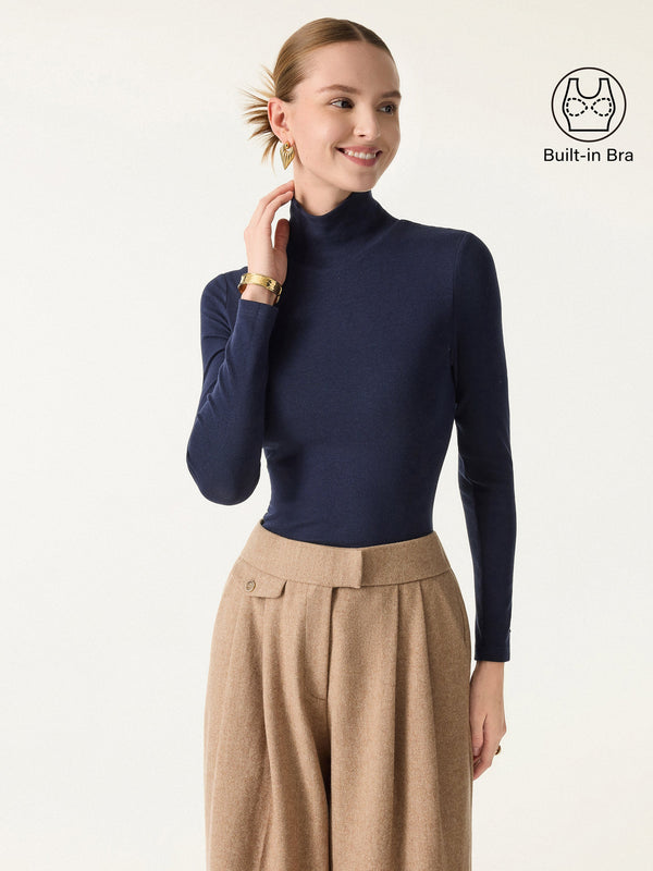 LiteWarm Turtleneck Long Sleeve Brami