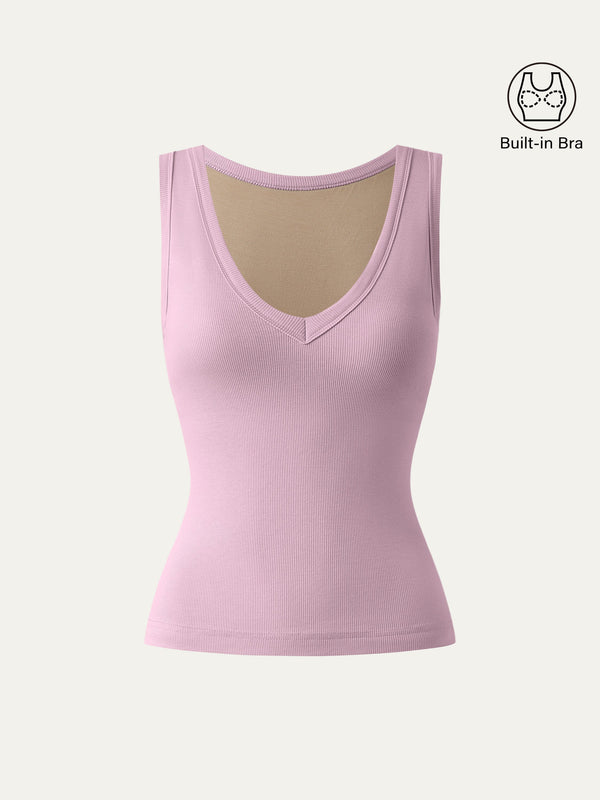 V-neck Cotton Brami Tank