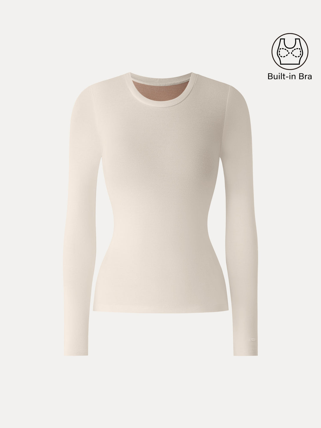 LiteWarm Crewneck Long Sleeve Brami Morning Mist XS