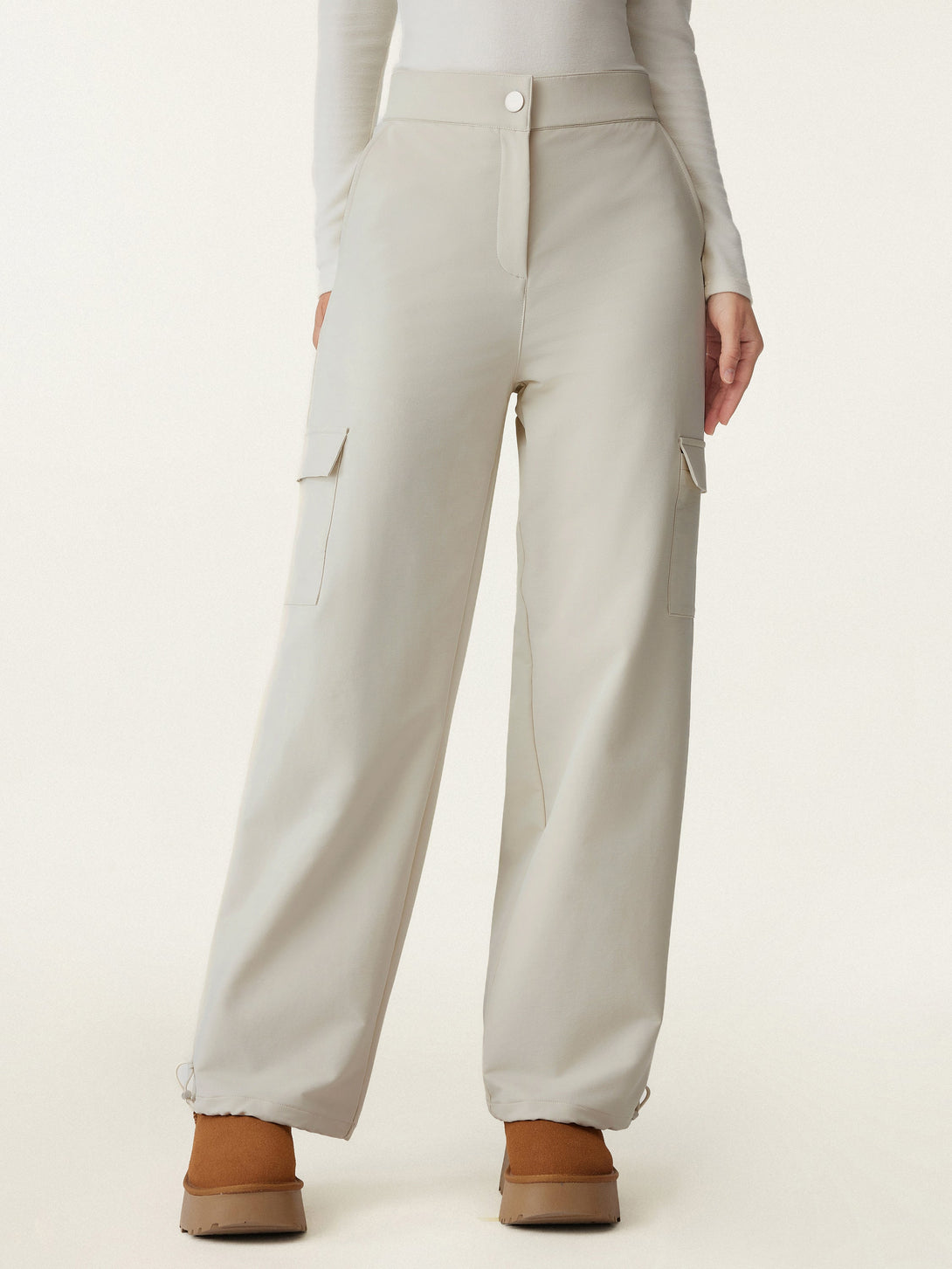 Waterproof Fleece Cargo Pant Gainsboro S