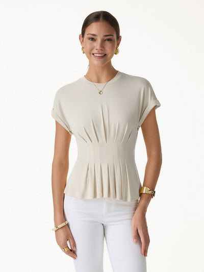 Tucked Short Sleeve Tee