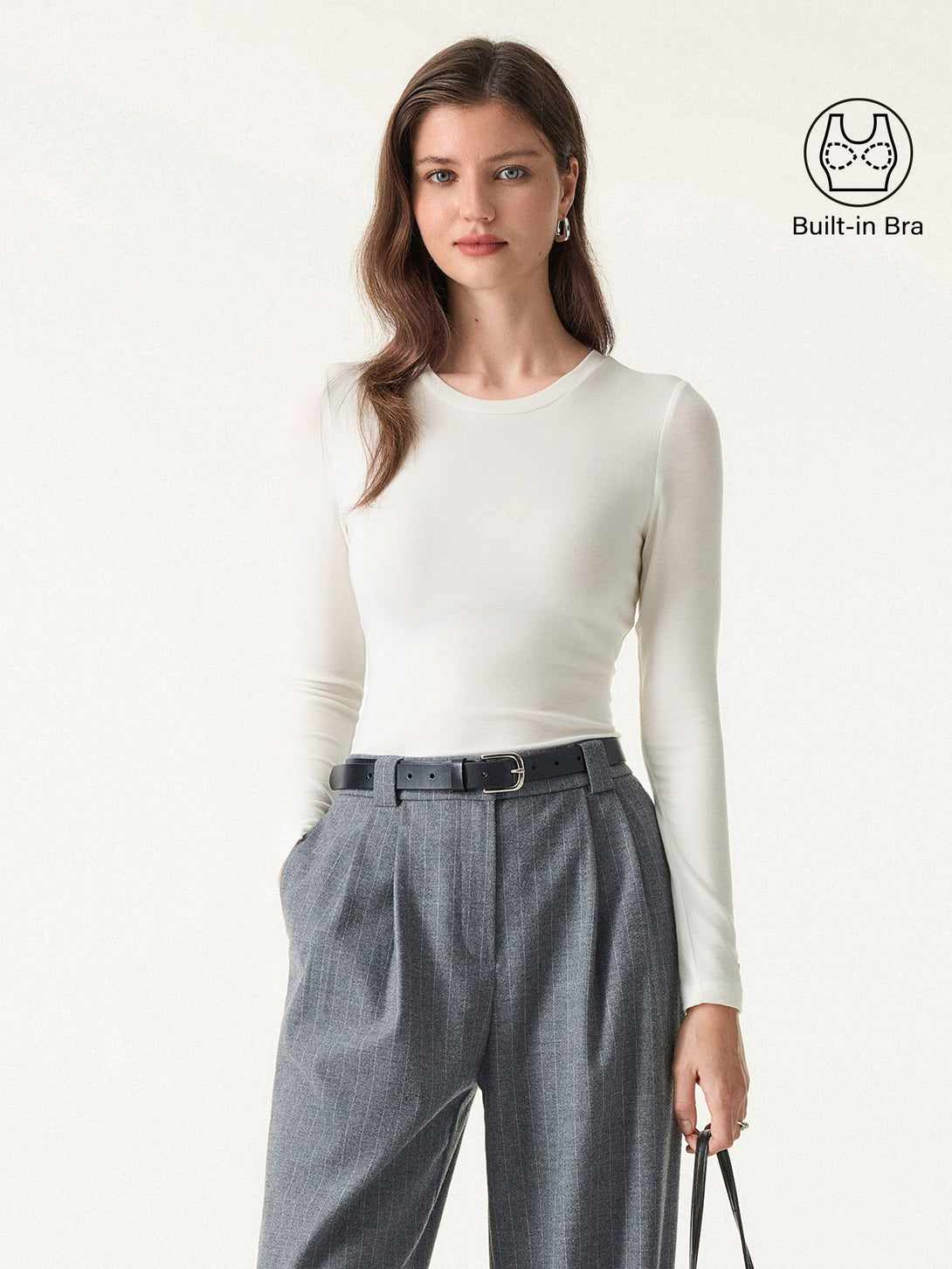 LiteWarm Crewneck Long Sleeve Brami