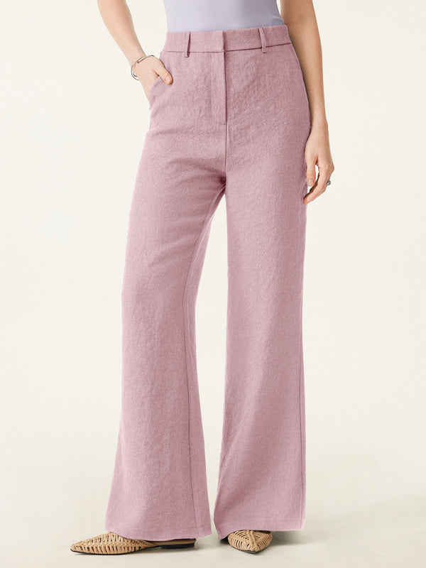 Mid Rise Flared Pant with Pockets