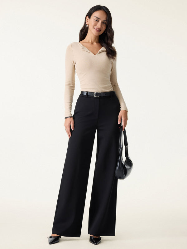 Slim Ponte The Empower Pant Regular Black