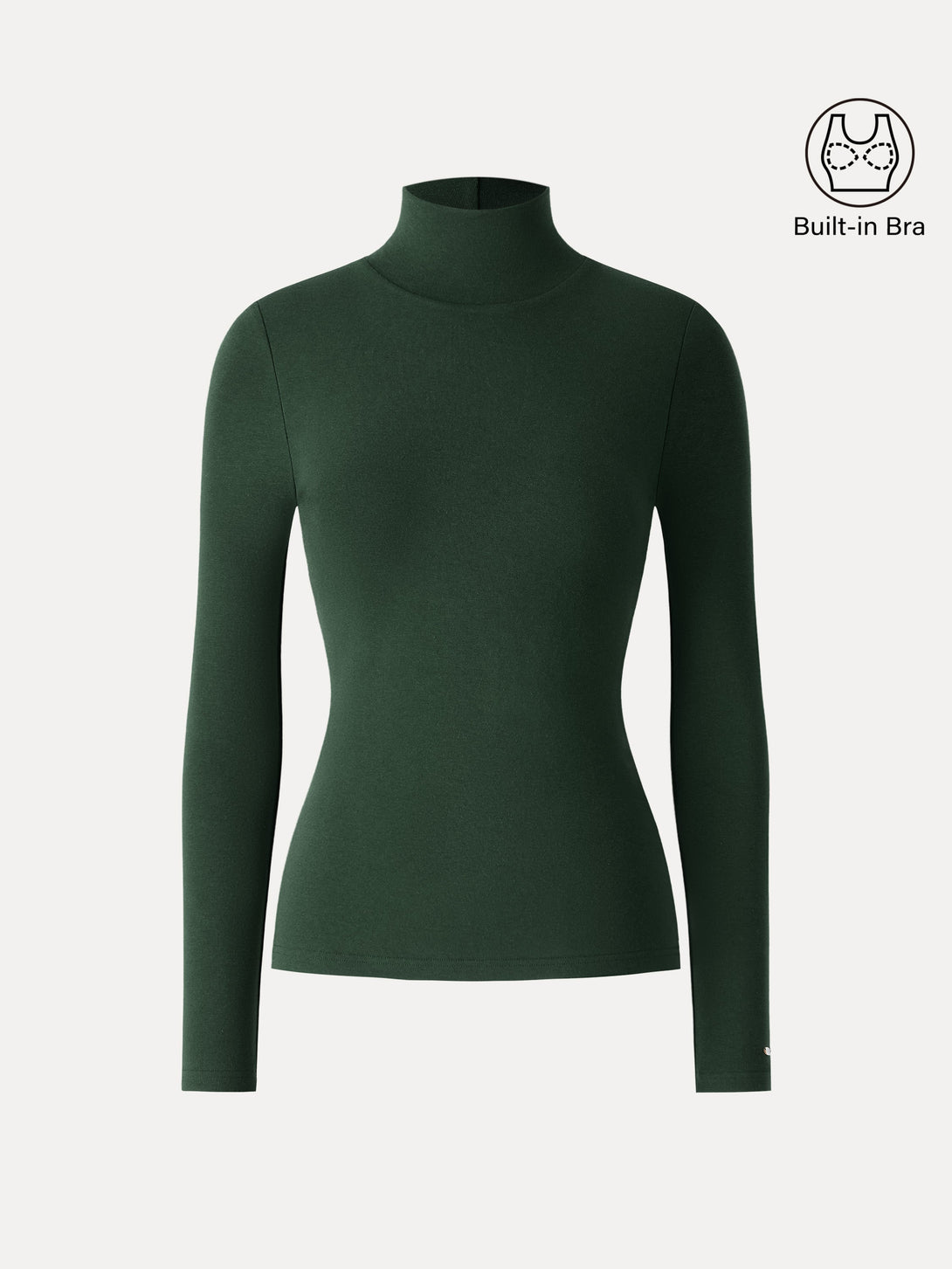 ProWarm Turtleneck Long Sleeve Brami Deep Bush XS