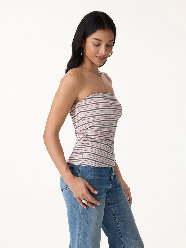 OGLmove Striped Bra Tube Top
