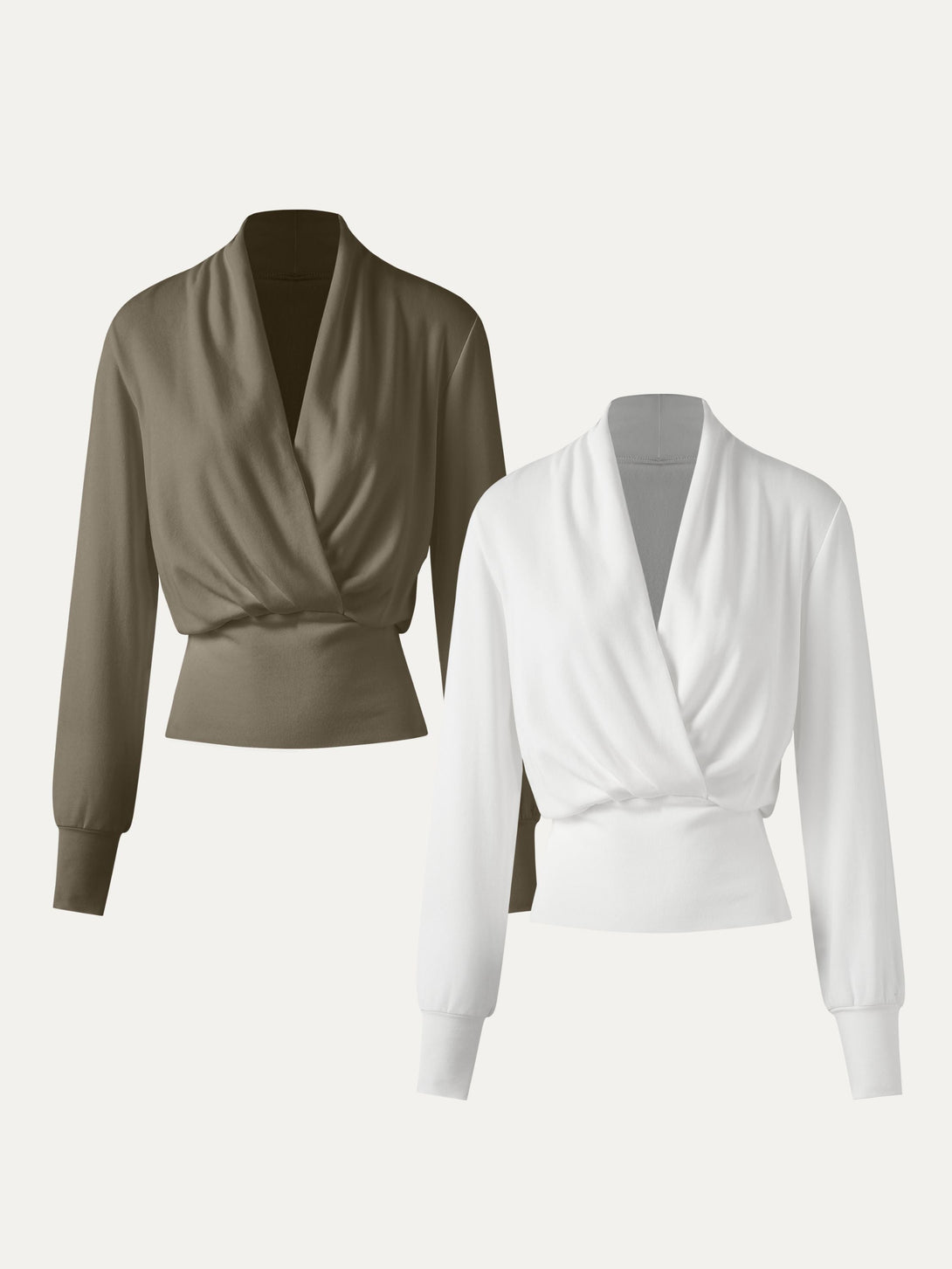 Surplice Tuckable Top