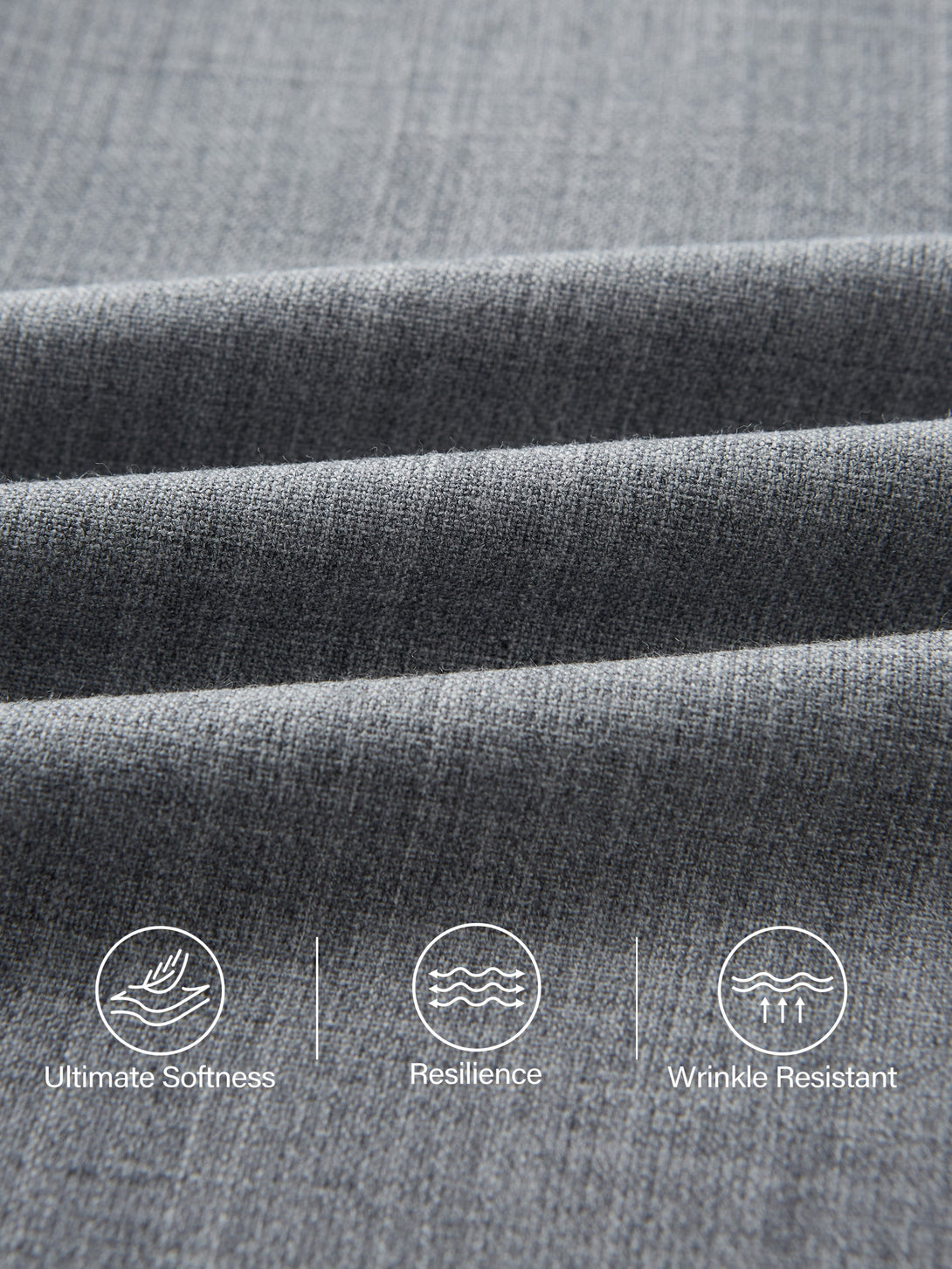 Stretch Wool Mid Rise Flared Trousers with Pockets