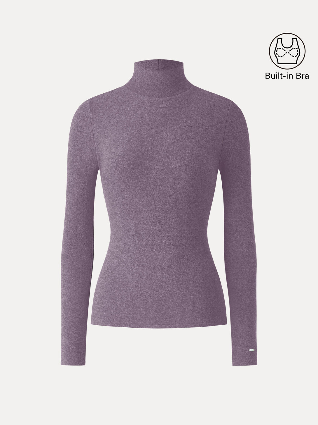 MaxWarm Turtleneck Long Sleeve Brami Ruby Violet XS