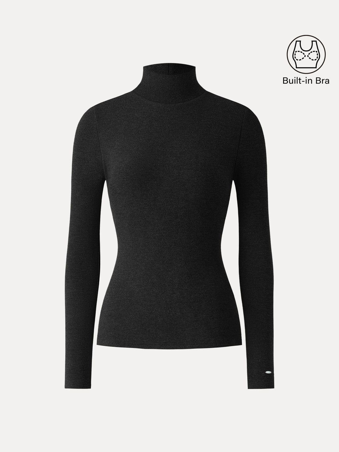 MaxWarm Turtleneck Long Sleeve Brami Black XS