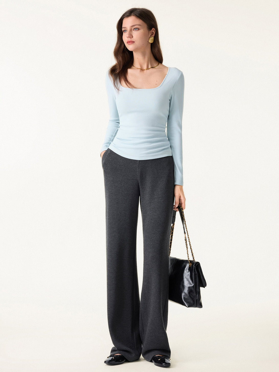 ProWarm Square Neck Long Sleeve Brami