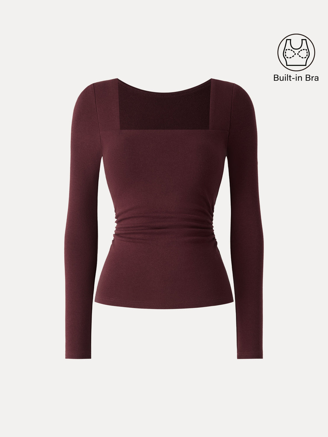 ProWarm Square Neck Side Ruched Brami