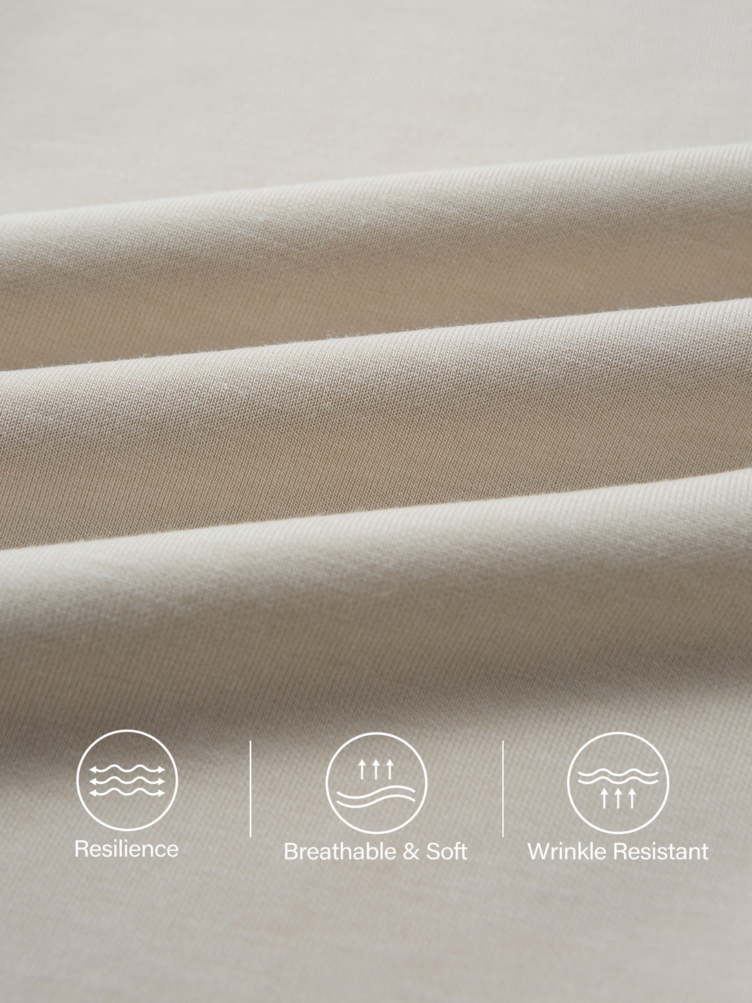 V-neck Hip Length Top with Sleeve Warmers