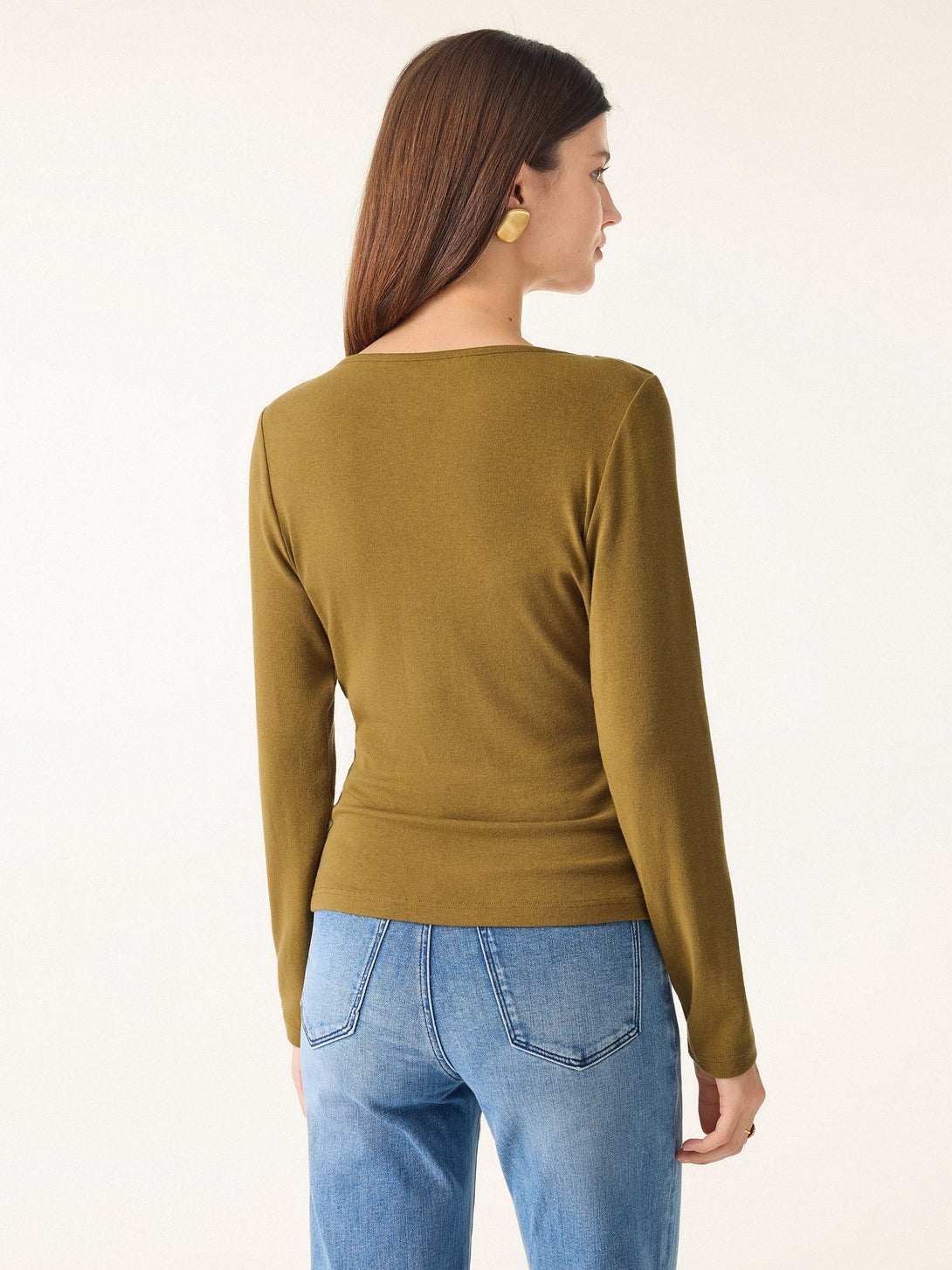 Effortless Cowl Neck Long Sleeve Top