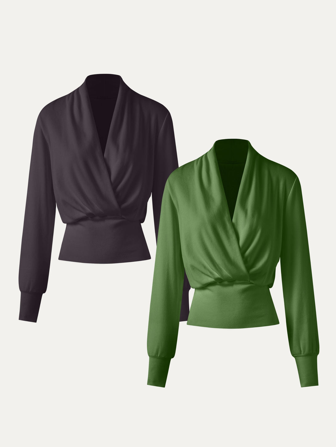 Surplice Tuckable Top