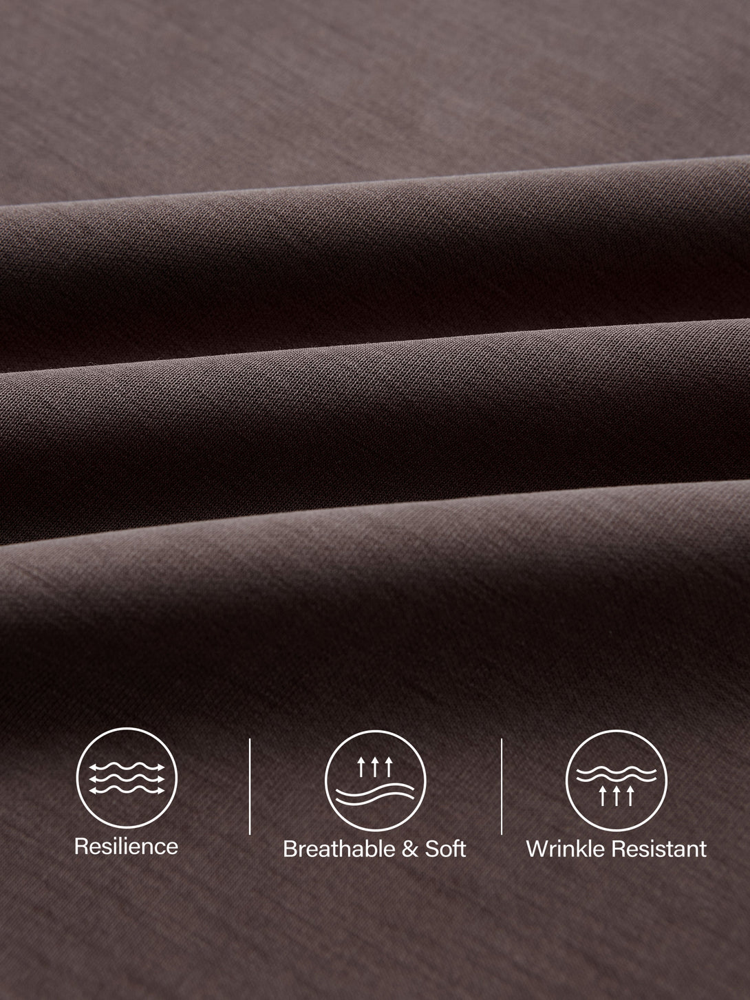 Modal Spacer Mockneck Long Sleeve Pullover Shirt