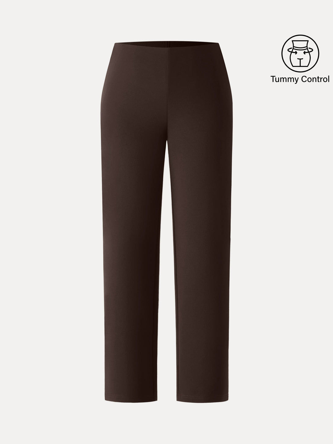 Tummy-Control Slim Ponte The Everyday Pant Regular Espresso
