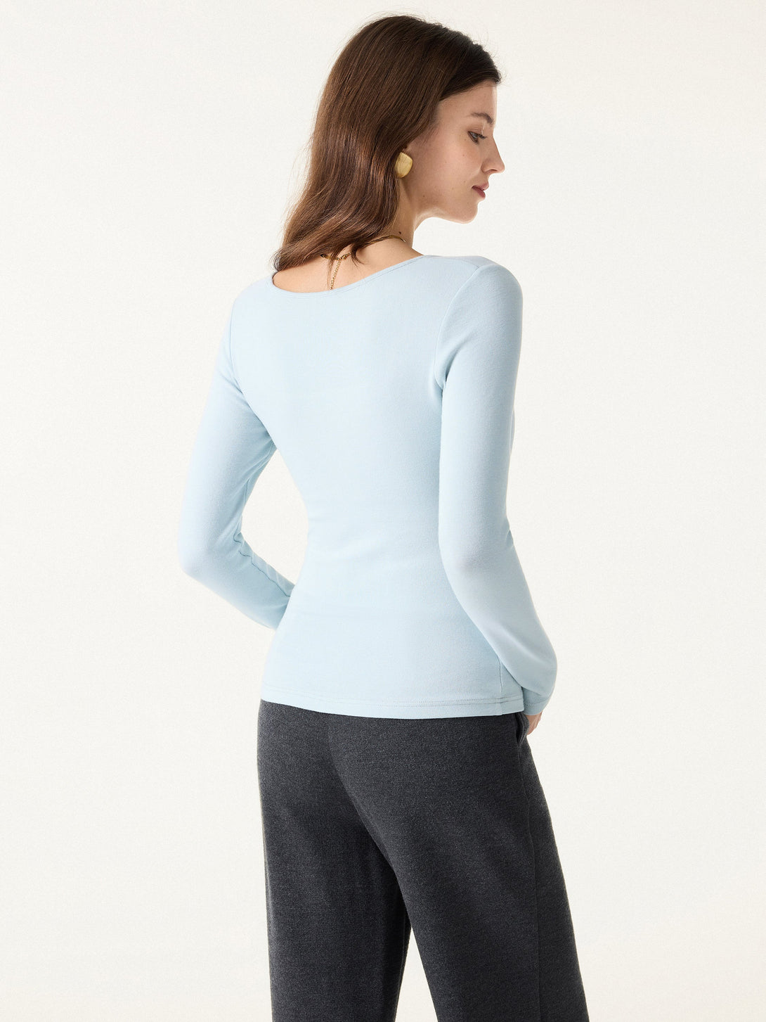ProWarm Square Neck Long Sleeve Brami