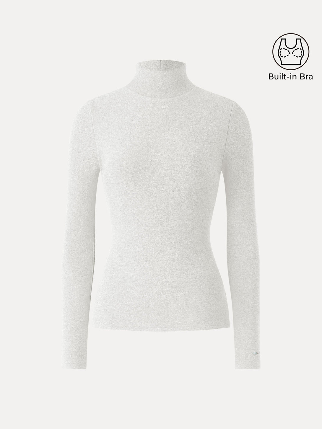 MaxWarm Turtleneck Long Sleeve Brami White XS