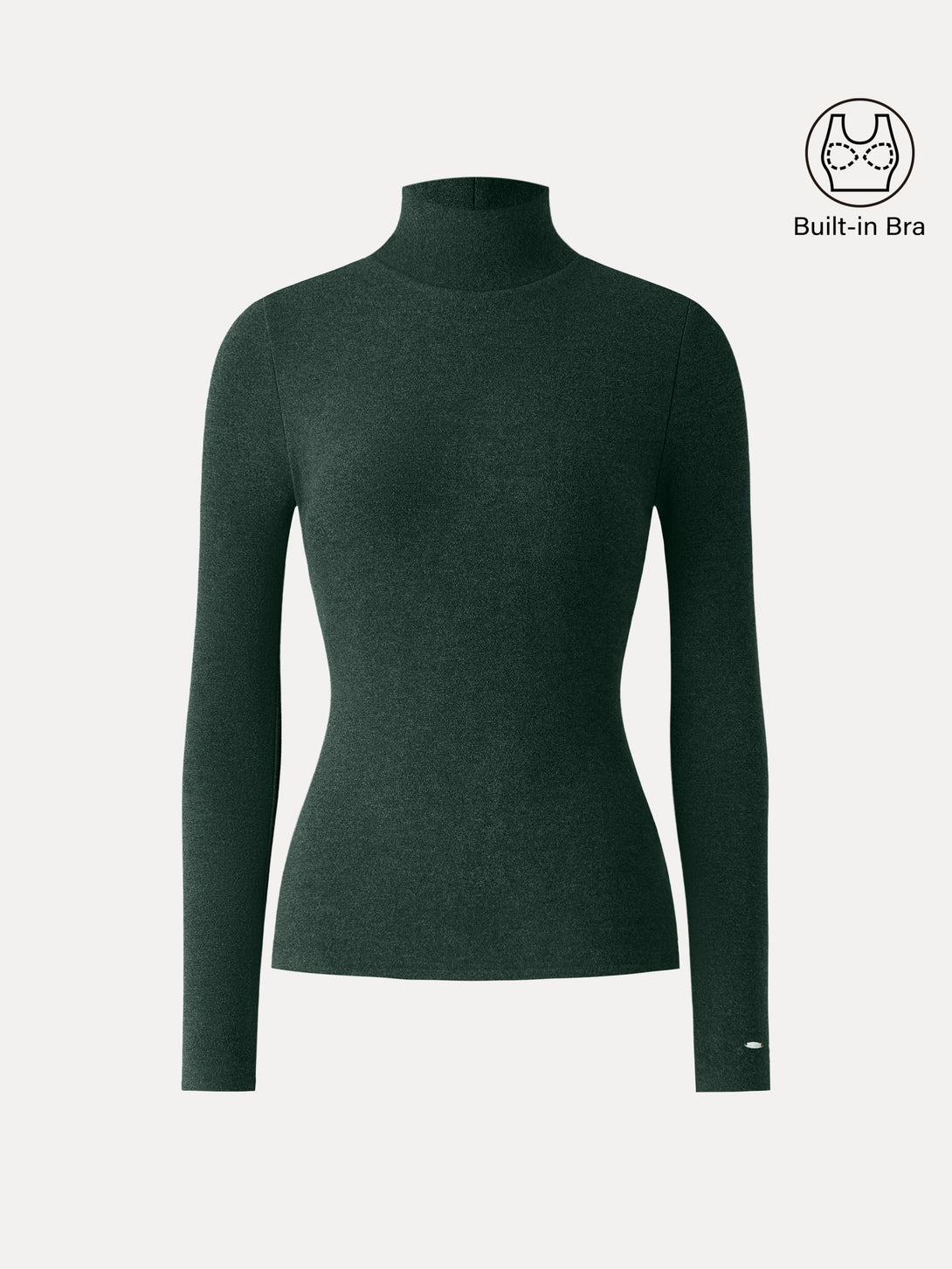 MaxWarm Turtleneck Long Sleeve Brami Green Night XS
