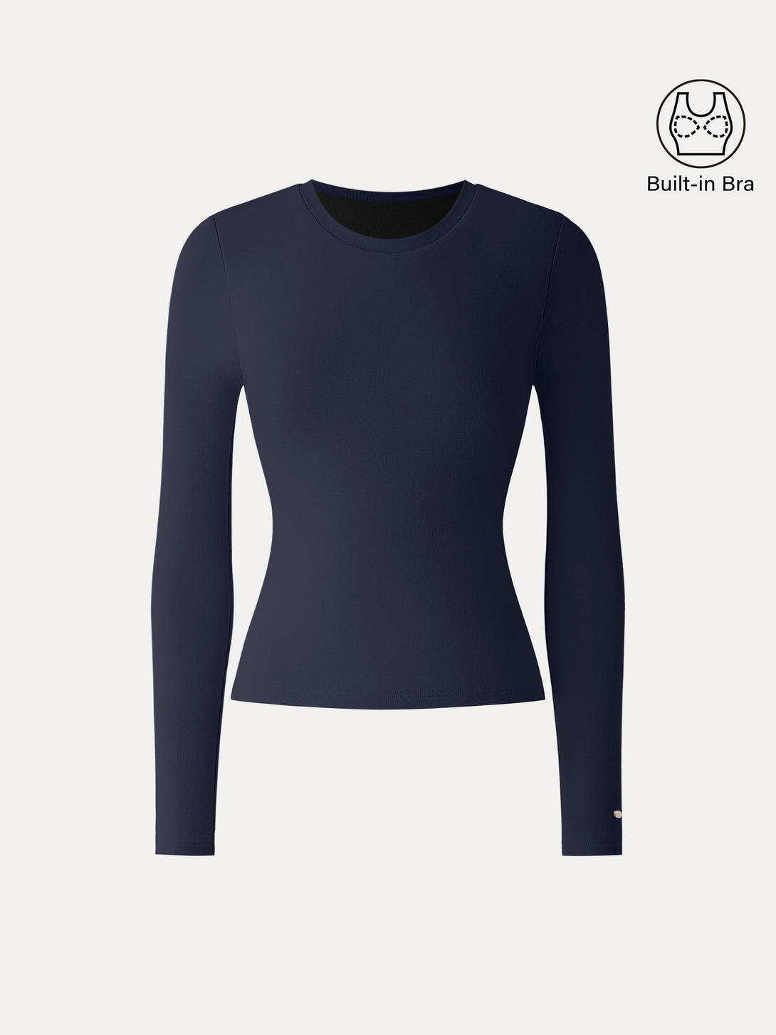 ProWarm Crewneck Long Sleeve Brami Midnight Navy XS