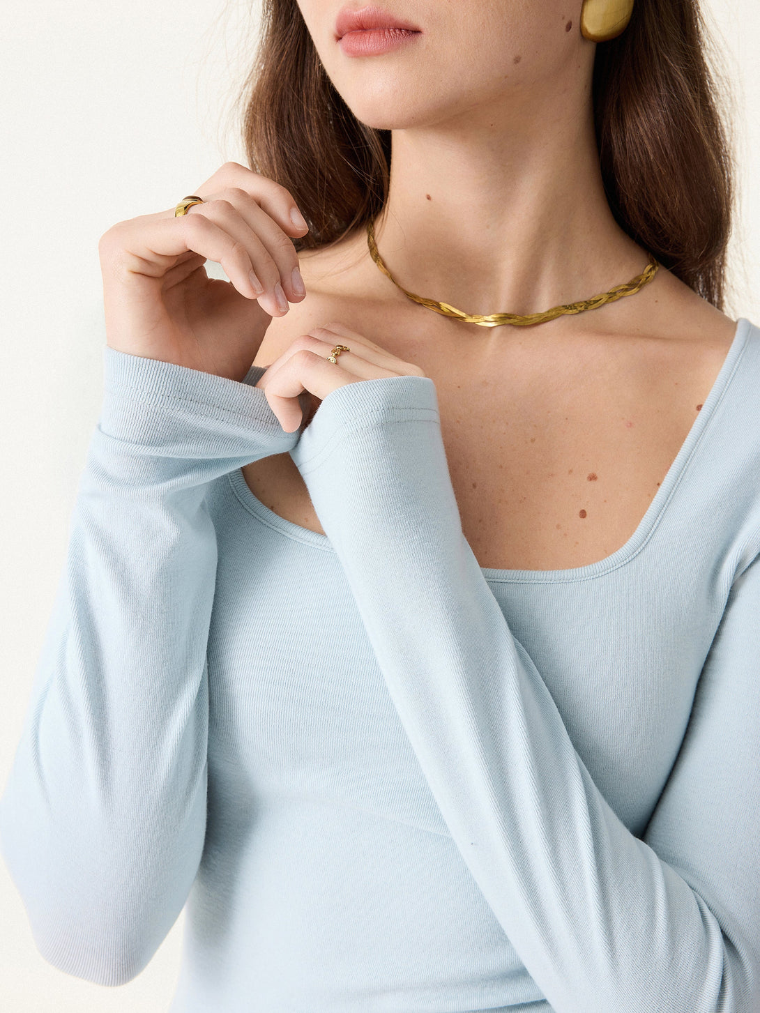 ProWarm Square Neck Long Sleeve Brami