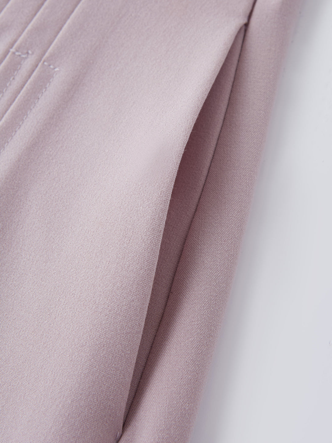 Wrinkle-Resistant A-line Pleated Midi Skirt with Pockets