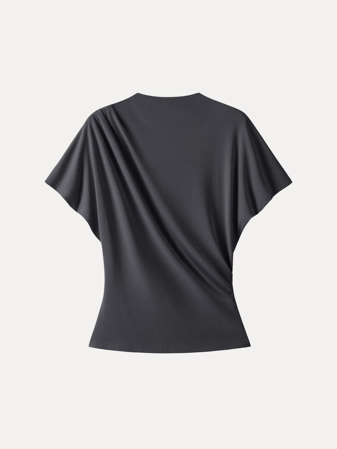 Mockneck Tucked Waist Define Top Shadow XS