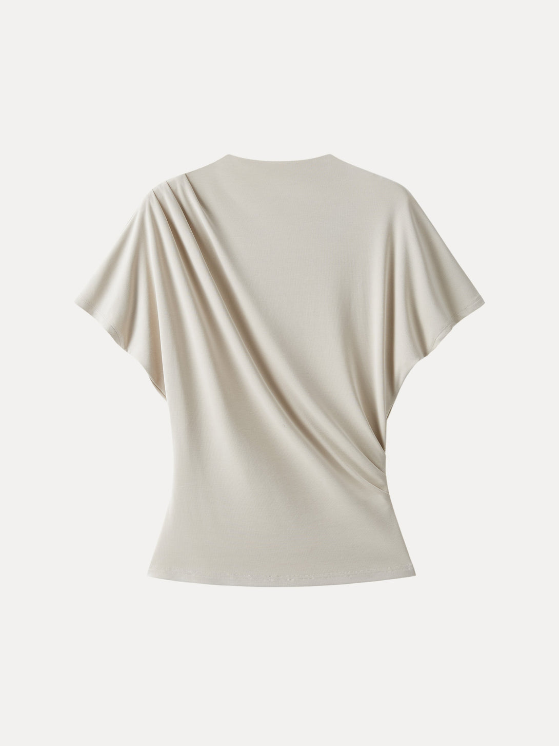 Mockneck Tucked Waist Define Top