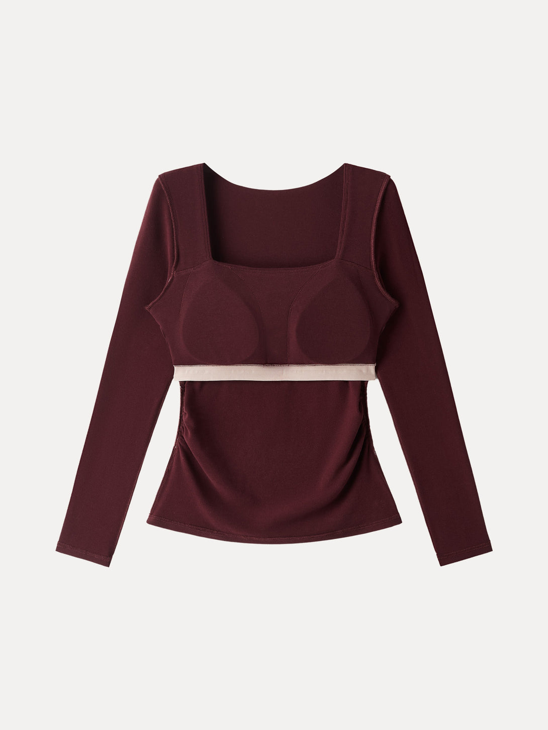 ProWarm Square Neck Side Ruched Brami