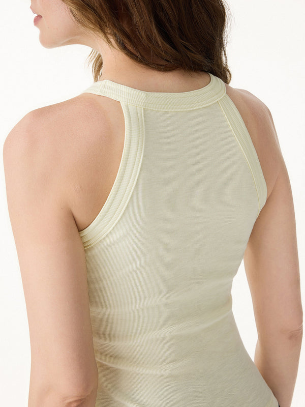 OGLmove Slub Textured Summer Bra Tank Top