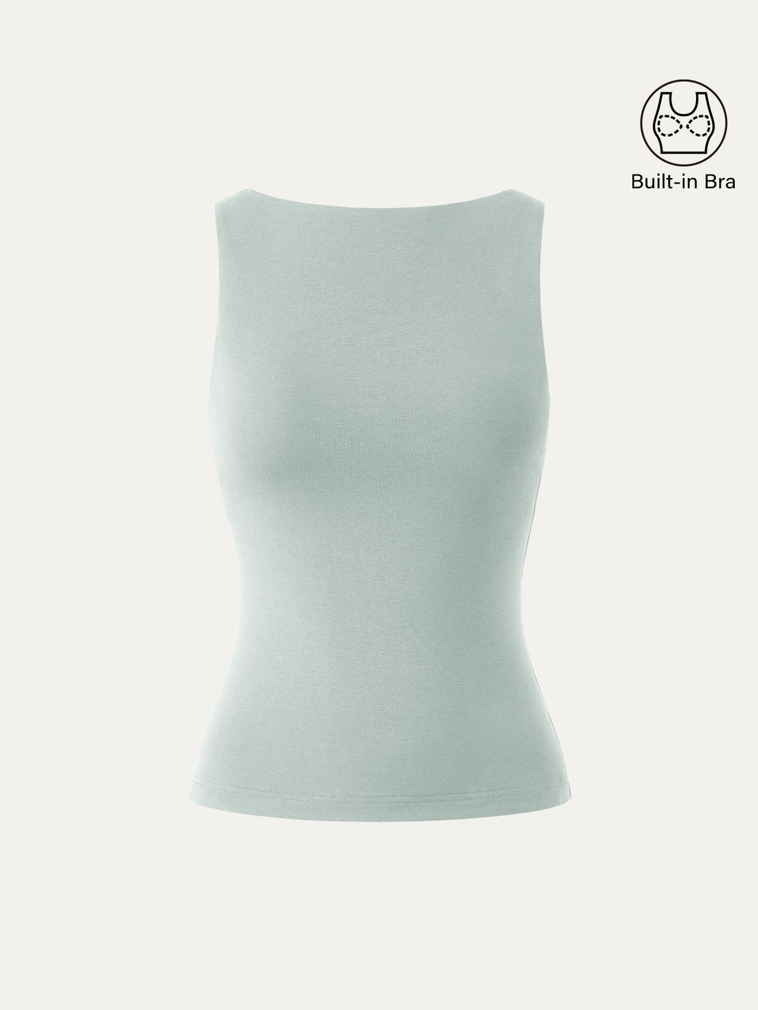 Soft Boatneck New Airy Brami Tank