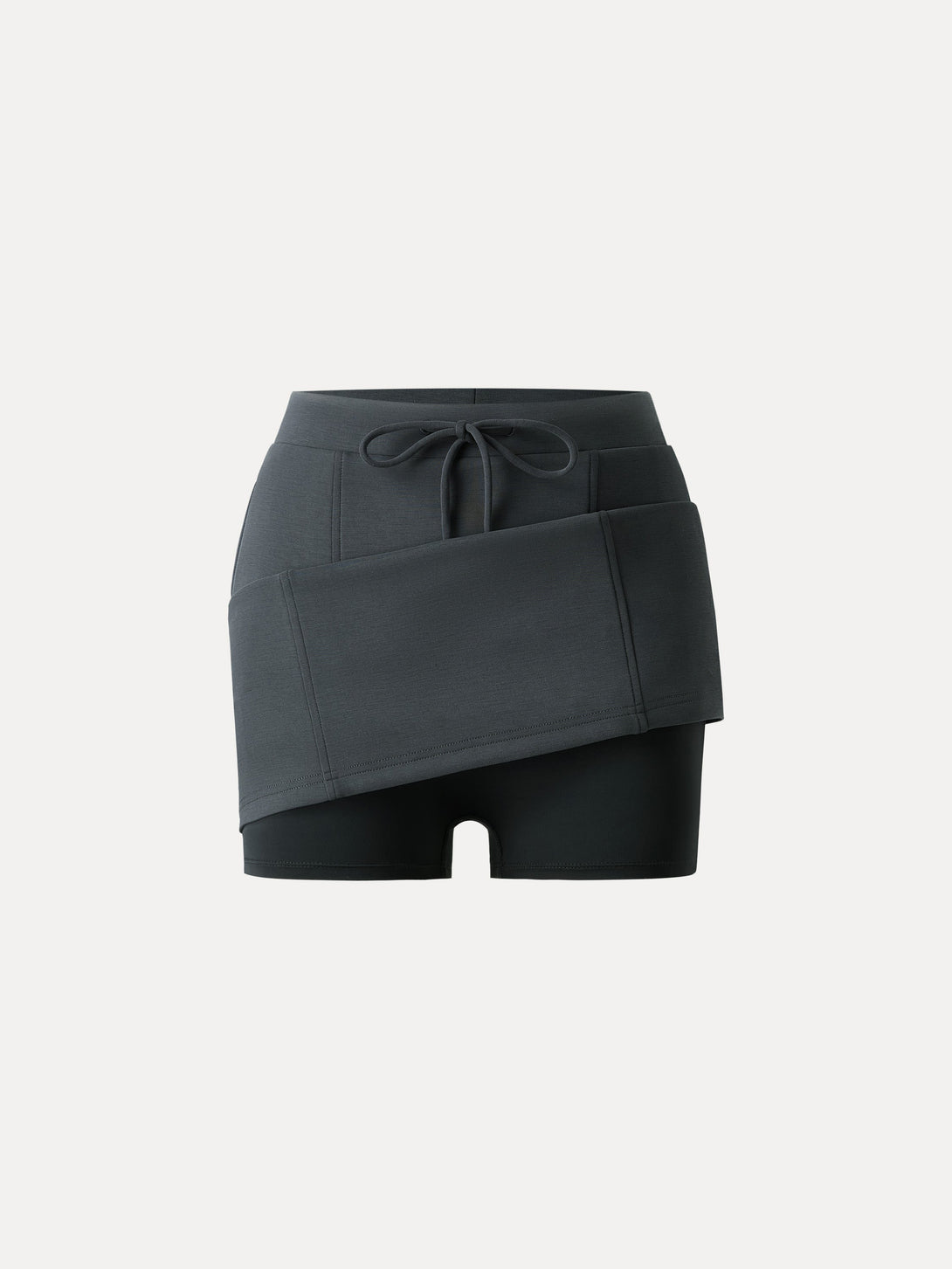 Modal Spacer A-line Pull-on Midi Skirt with Pockets