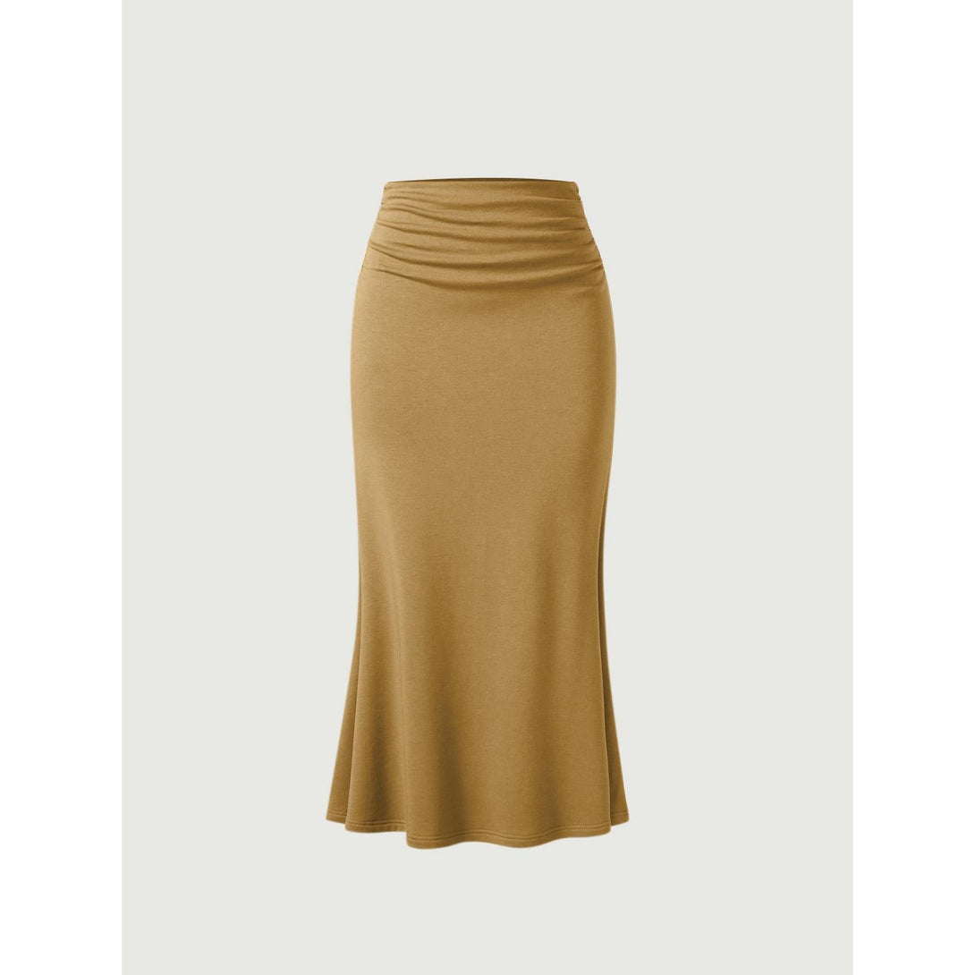 Mermaid Maxi Skirt Regular Harvest Yellow